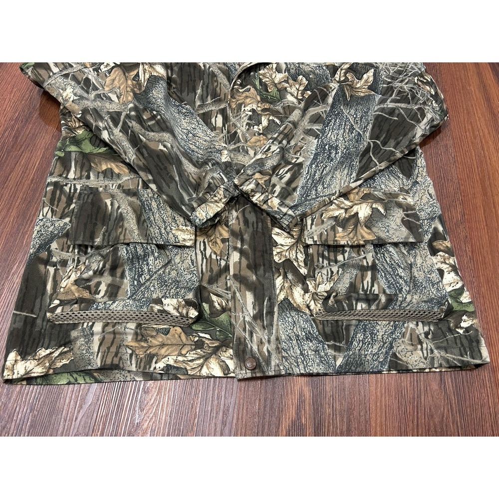 Columbia Sportswear Real Tree Camo Fleece‎ Hunting Mens Jacket XL Good Condition - Picture 8 of 16